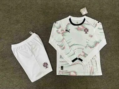 2025 Kids Long sleeves Portugal Away 16-28