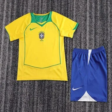2004 Retro Kids Brazil Home Kit