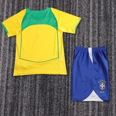 2004 Retro Kids Brazil Home Kit