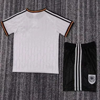 1996 Retro-tenue voor kinderen van Duitsland (thuiswedstrijd)