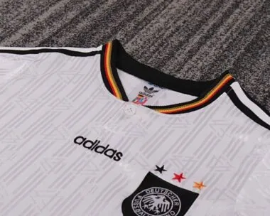 1996 Retro-tenue voor kinderen van Duitsland (thuiswedstrijd)