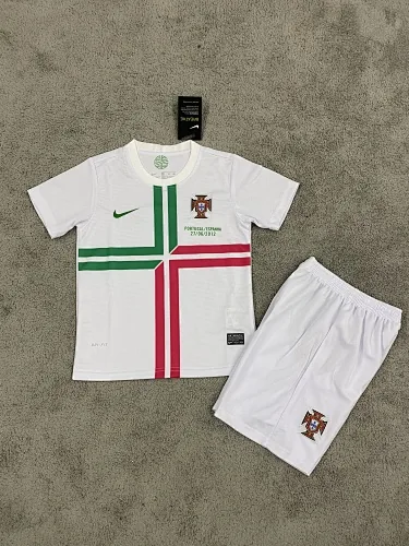 2012 Retro Kids Portugal Away Kit