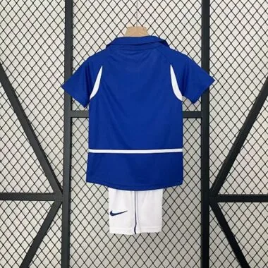 2002 Retro Kids Brazil Away Kit
