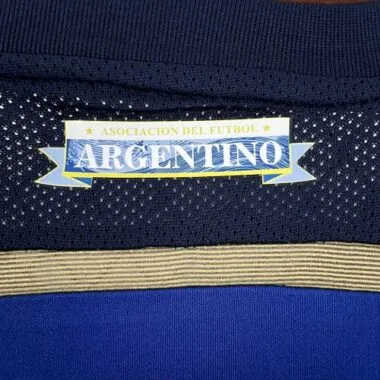 Maglia retro 2014 a maniche lunghe Argentina (trasferta) taglie S-XXL