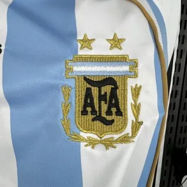 2006 Retro Long Sleeves Argentina Home S-XXL