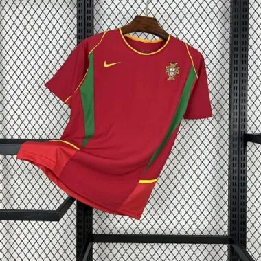 2002 Retro Portugal Home S-XXL