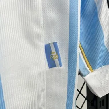1998 Retro Long Sleeves Argentina Home S-XXL