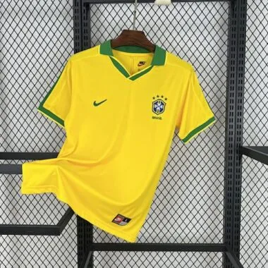 1997 Retro Brazil Home S-XXL