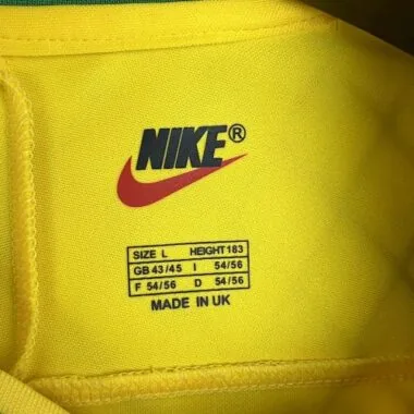 1997 Retro Brazil Home S-XXL