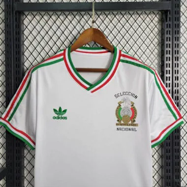 85-86 Retro Mexico Away S-XXL Cheap Soccer Jerseys