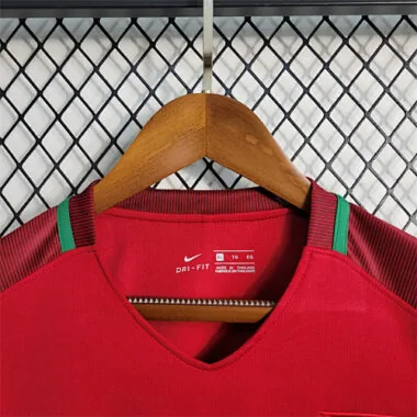 16-17 Retro Portugal Home Long Sleeve Size S-XXL