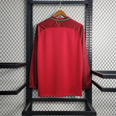 16-17 Retro Portugal Home Long Sleeve Size S-XXL
