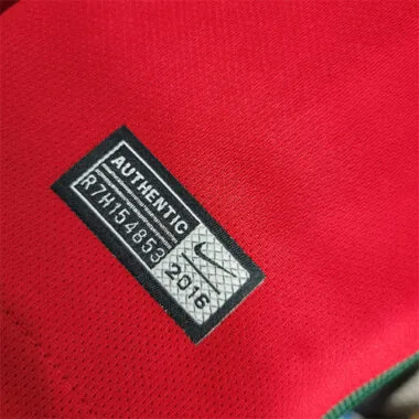 16-17 Retro Portugal Home Long Sleeve Size S-XXL