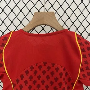 2004 Portugal Home Retro Kid Kits Youth Apparels AAAAJersey Wholesale Yupoo