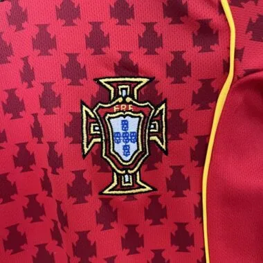2004 Portugal Home Retro Kid Kits Youth Apparels AAAAJersey Wholesale Yupoo