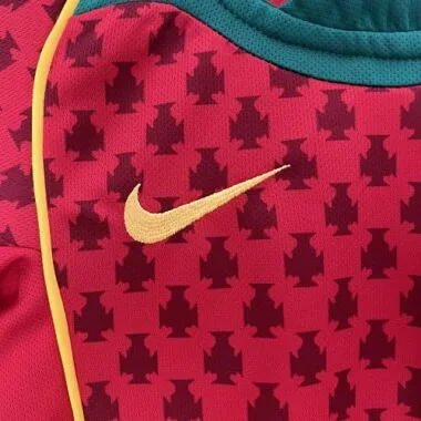 2004 Portugal Home Retro Kid Kits Youth Apparels AAAAJersey Wholesale Yupoo