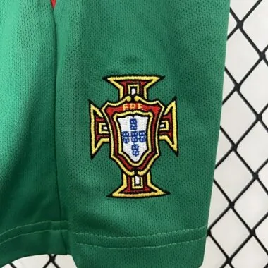 2004 Portugal Home Retro Kid Kits Youth Apparels AAAAJersey Wholesale Yupoo