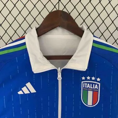 Giacca a vento reversibile Italia 2024, modello Home&Away, a doppio lato