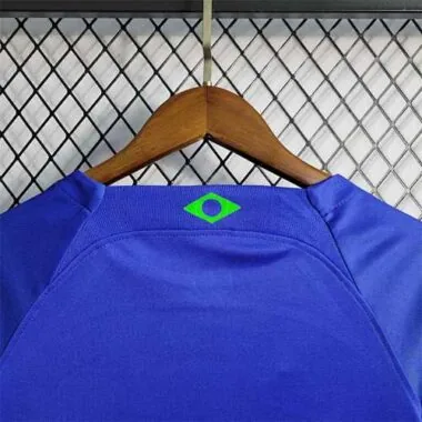 2022 Brazil away kids kit