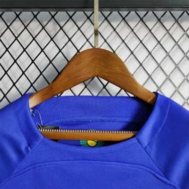 2022 Brazil away kids kit