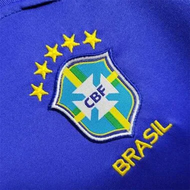2022 Brazil away kids kit