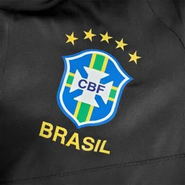 2022 Brazil black windbreaker
