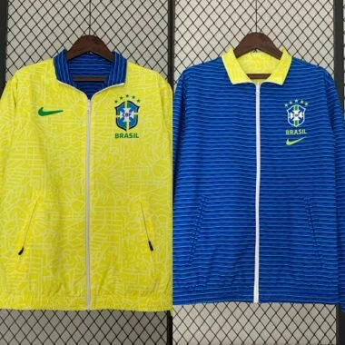 2023 Brazil Trench Coat Reversible Windbreaker S-XX