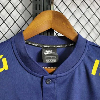 2023 Brazil Low Neck Polo Royal Blue