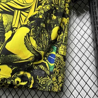 24-25 Brazil Jesus the Redeemer Yellow Special Edition Kit