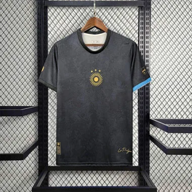23-24 Argentina Special Edition Black S-XXL Cheap Soccer Jerseys