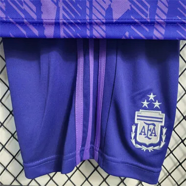 2022 Argentina away 3-star kids kit