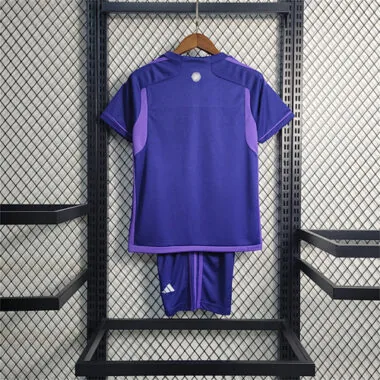 2022 Argentina away 3-star kids kit