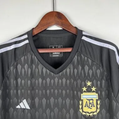 2023 Long Sleeve Goalkeeper Argentina Black S-XXL