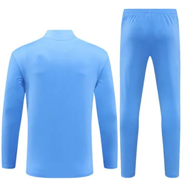 2023 Argentina Long Sleeve Kits Blue Zipper Training Suits