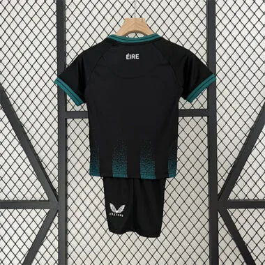 2023 Ireland third black kid kit Best Soccer Jersey