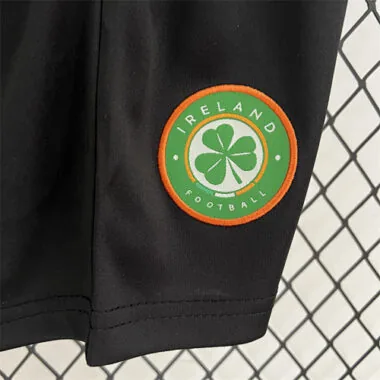 2023 Ireland third black kid kit Best Soccer Jersey