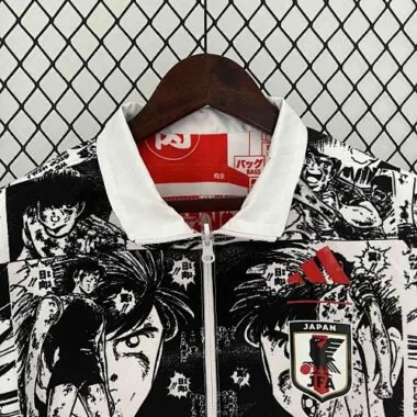 2024 Japan Reversible Windbreaker Gray&Red Special Edition Style Double-Sides Jacket Fo