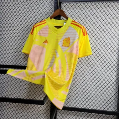 Equipamento amarelo de guarda-redes do México para 2024