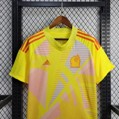 Equipamento amarelo de guarda-redes do México para 2024