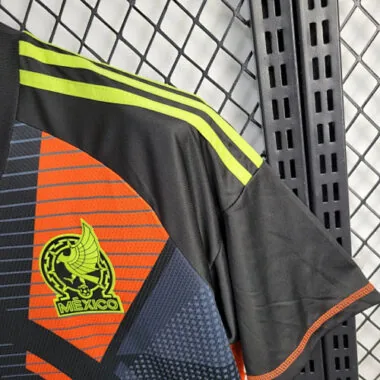 Equipamento Preto dos Guarda-redes do México 2024