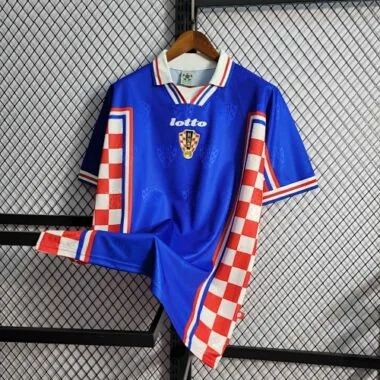 1998 Croatia Away Retro Kit Jersey Supplier Yupoo