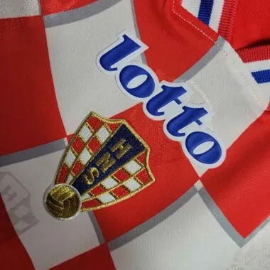 1998 Croatia Home Retro Kit Jersey Supplier Yupoo