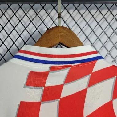1998 Croatia Home Retro Kit Jersey Supplier Yupoo