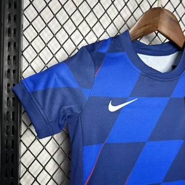 2024 Croatia Away Kid Kits Children Sets UEFA Euro Shirt Football Replicas Yupoo