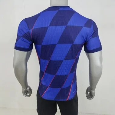 Camisa da Croácia para jogos fora de casa de 2024, versão de jogador – Fornecedor: Yupoo
