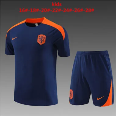 23-24 Netherlands Kids Training Soccer Jerseys Yupoo(1)
