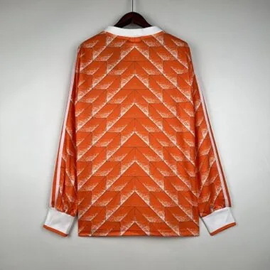 1988 Retro Long Sleeve Netherlands Home S-XXL
