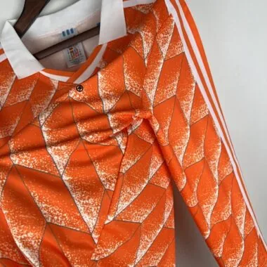 1988 Retro Long Sleeve Netherlands Home S-XXL