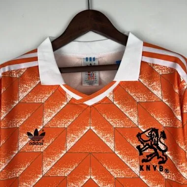 1988 Retro Long Sleeve Netherlands Home S-XXL