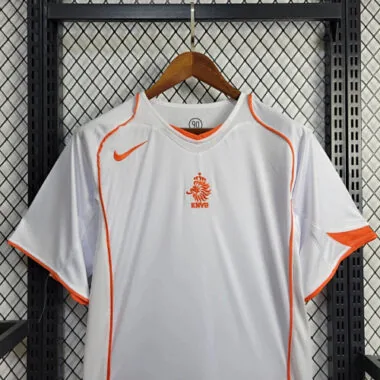 2004 Netherlands Away Retro Kit Vantage Shirt Soccer Jerseys Yupoo